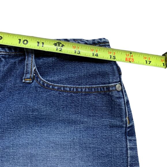 No Boundaries Y2K Denim Jean Low Rise Button Fly Shorts Size 7 - Picture 4 of 6